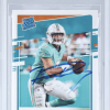 Tua Tagovailoa Miami Dolphins Autographed 2020 Witnessed Authenticated Rookie Card