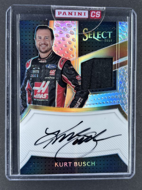 2017 Panini Select Nascar Kurt Busch Auto