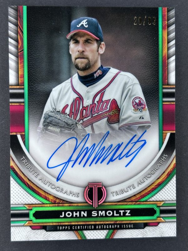 2023 Topps Tribute John Smoltz Auto 20/99