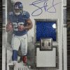 2018 Panini Impeccable #138 Saquon Barkley HEL PAT AU RC EXCH