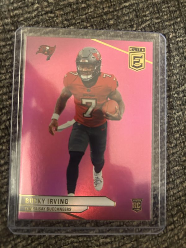 2024 Donruss Elite Pink Bucky Irving RC