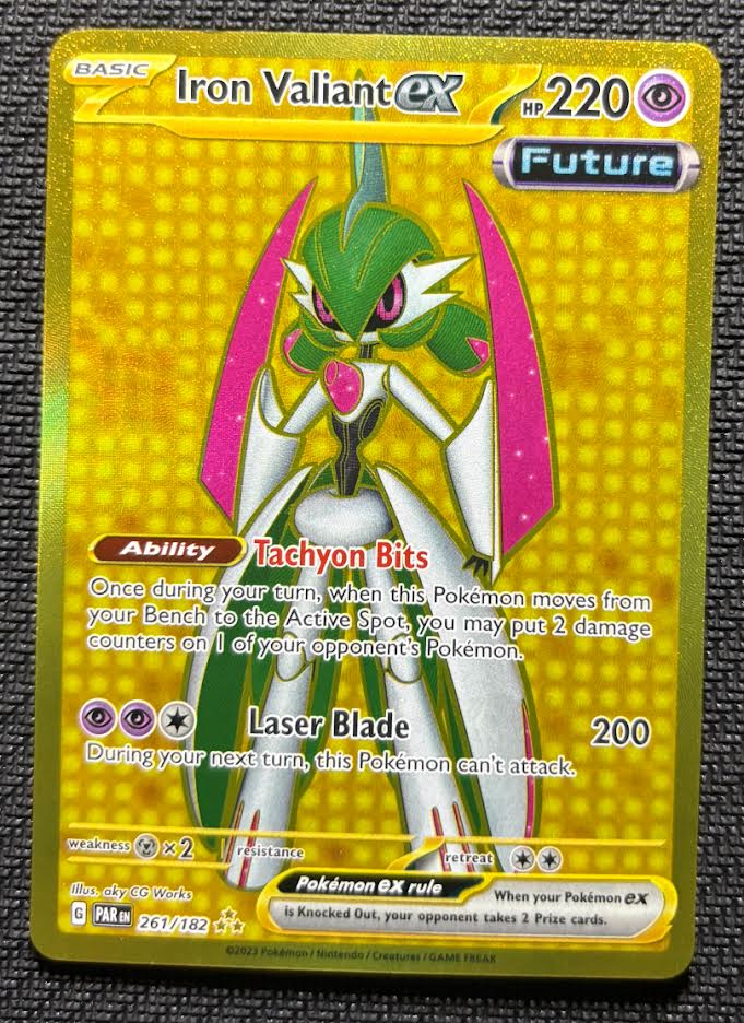 0 Iron Valiant Ex {gold} - Image 1