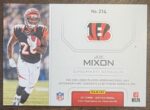 2017 Certified #214 Joe Mixon JSY AU/499 RC - Image 2