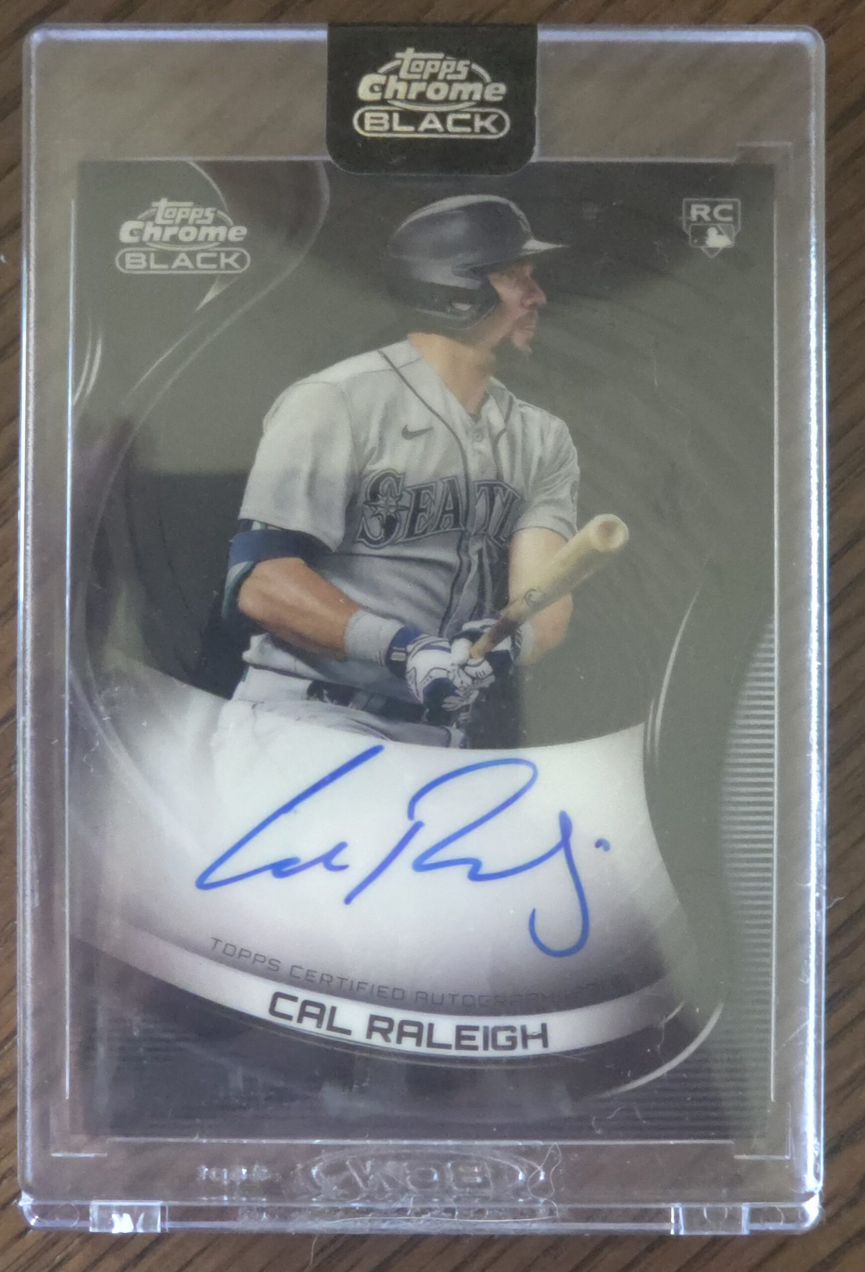 20260328_122409 2022 Topps Chrome Black Cal Raleigh Auto RC - Image 1