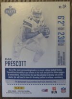 2016 Prestige Dak Prescott Xtra Points red Auto RC - Image 2
