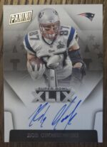 2015 Panini Rob Gronkowski Auto RARE CARD
