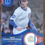 2025 Topps Tribute Pete Crow- Armstrong Stamp of Approval /150