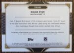 2022 Topps Triple Threads Nolan Ryan Above & Beyond Auto Relic /27 - Image 2
