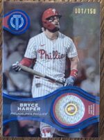 2025 Topps Tribute Bryce Harper Stamp of Approval Relic /150