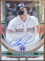 2023 Topps Tribute Triston Casas Auto RC /99