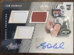 2018 Panini Absolute Same Darnold RC Triple Relic and Auto 39/49