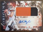 2018 Panini Origins #105 Baker Mayfield JSY AU RC