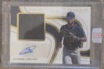 2023 Immaculate Collection Jumbo Fielding Glove Signatures #11 Jackson Chourio/49