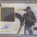 2023 Immaculate Collection Jumbo Fielding Glove Signatures #11 Jackson Chourio/49