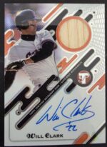 2025 Topps Pristine Will Clark Auto Mem PPAR-WC