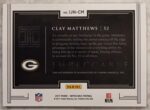 2017 Panini Impeccable Clay Matthews Auto Impeccable Numbers - Image 2